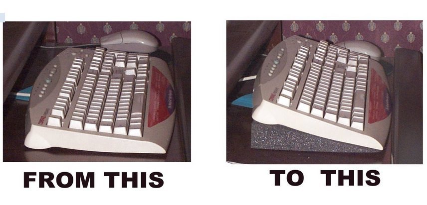 The Keyboard Ergo Wedge