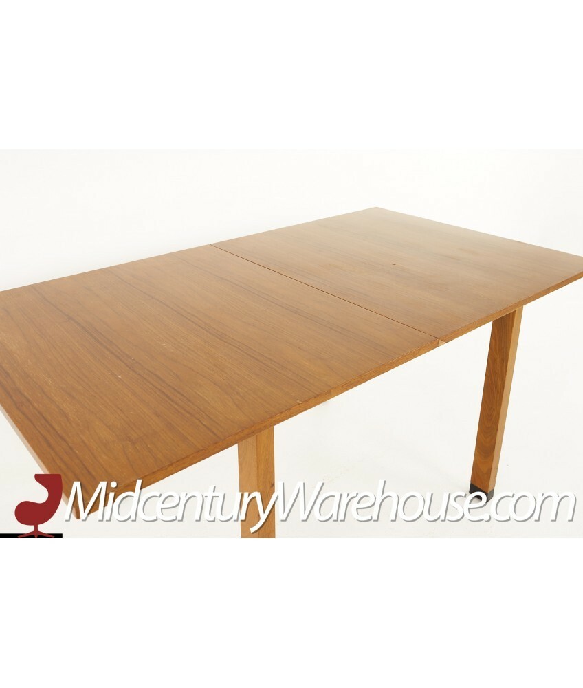 Dunbar Mid Century Flip Top Dining Game Table