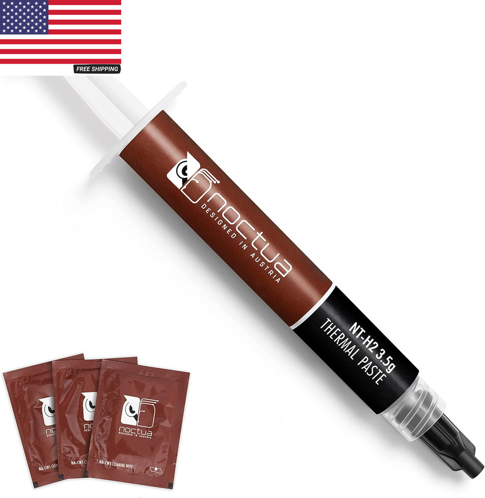 NT-H2 3.5G, Thermal Computer Paste Incl. 3 Cleaning Wipes (3.5G)