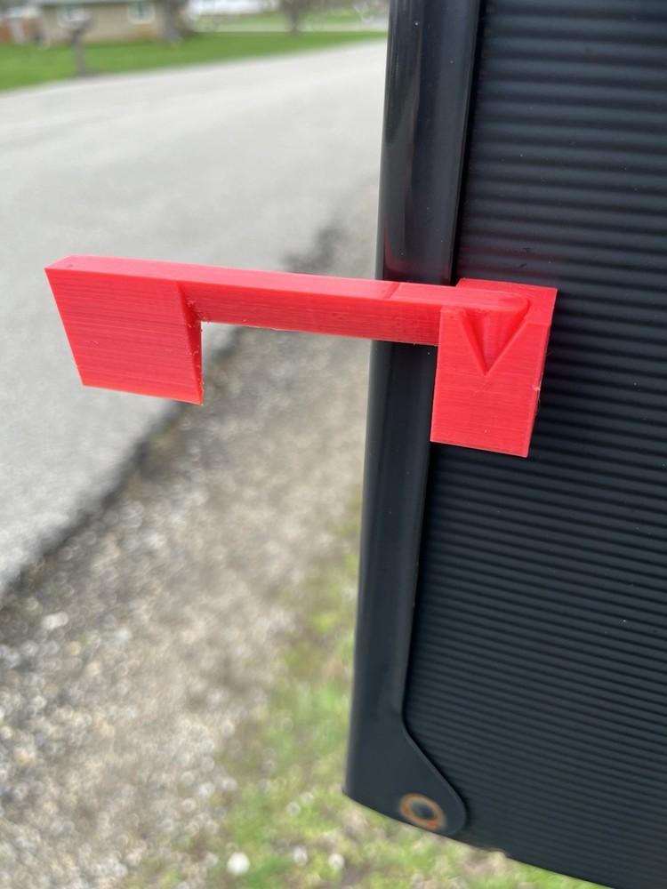 Front Mailbox Flag For Brick Surrounded Mailboxes Magnetic Wall Mounted Metal