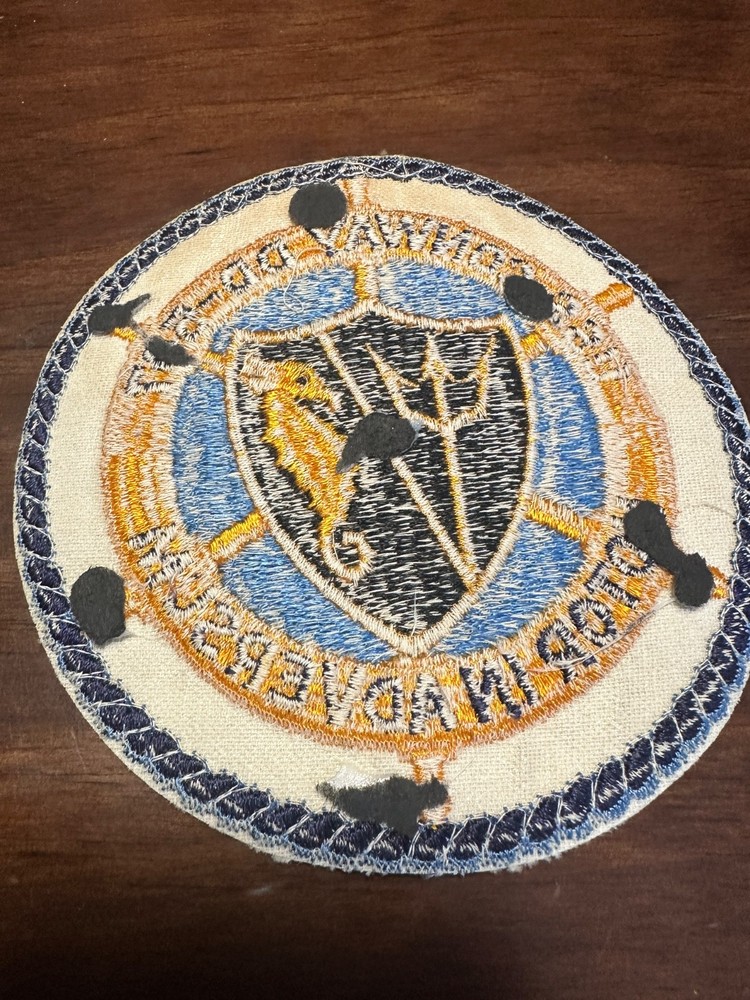 Vintage US Navy USS Conway DD-507 Ship Patch