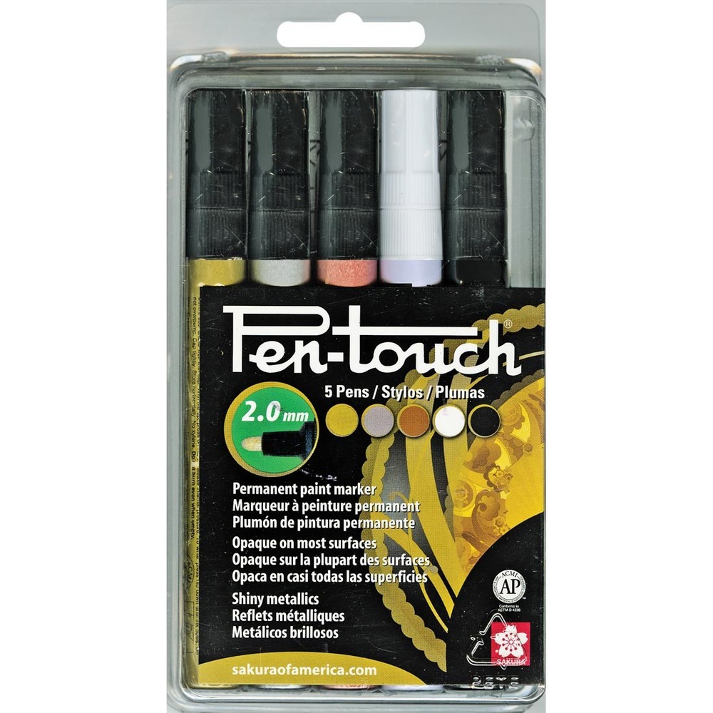 Sakura Pen-Touch 2mm Opaque Markers Set 2