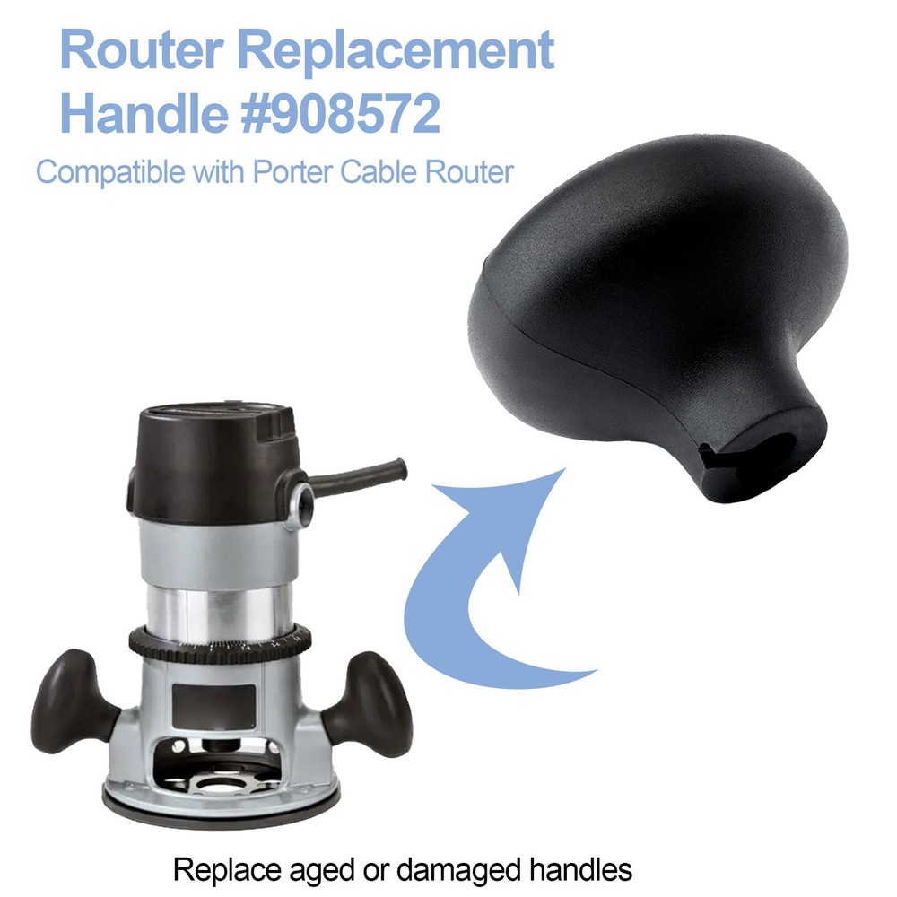 Porter Cable Router Replacement (2 Pack) Handle - 908572-2PK