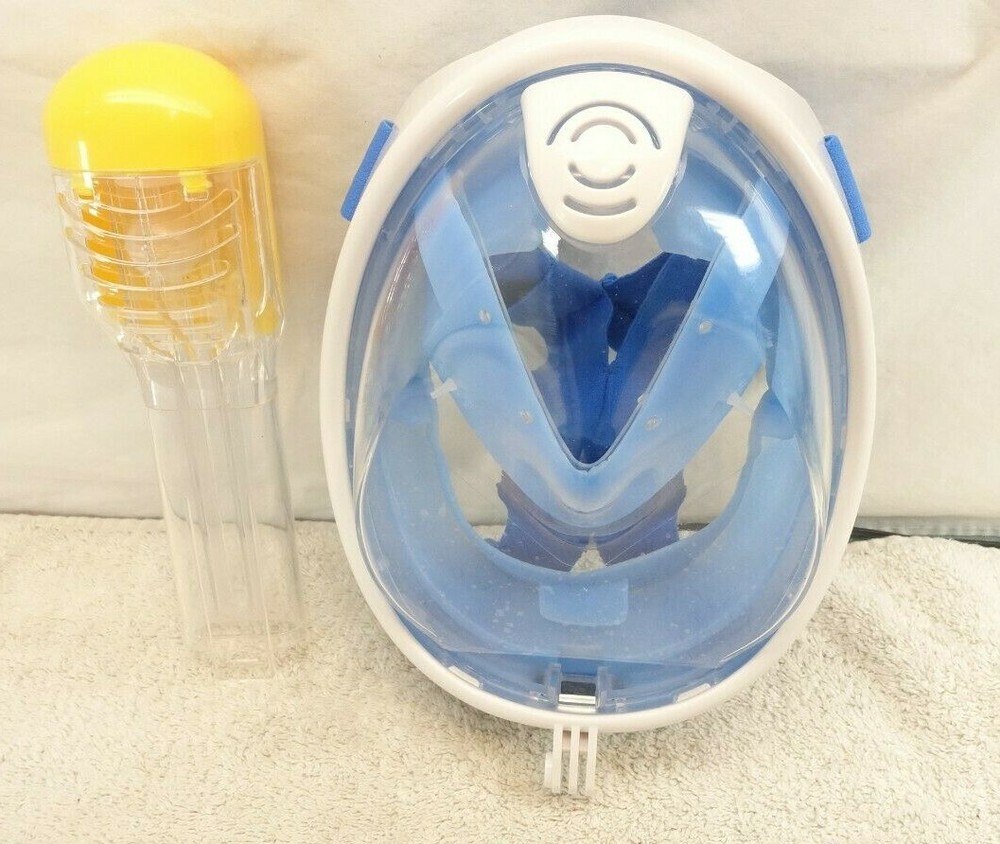BLUE SNORKEL MASK FULL FACE