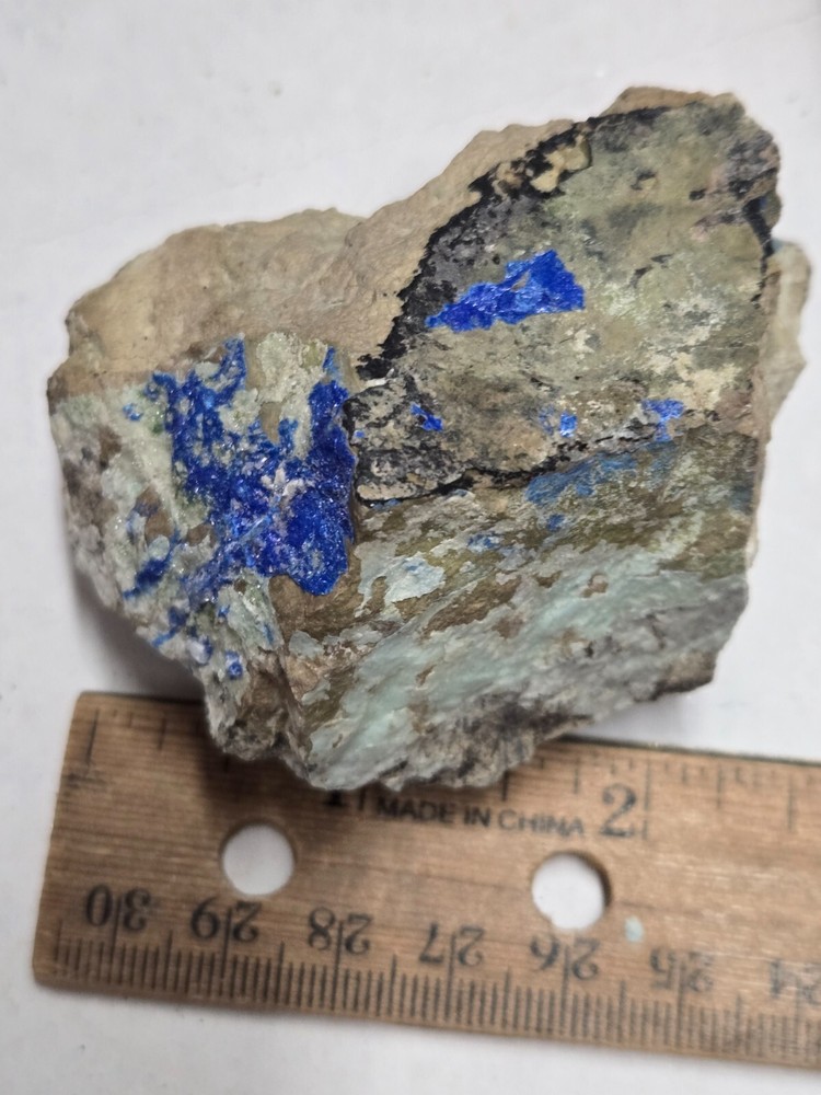Beautiful Blue Linarite specimen