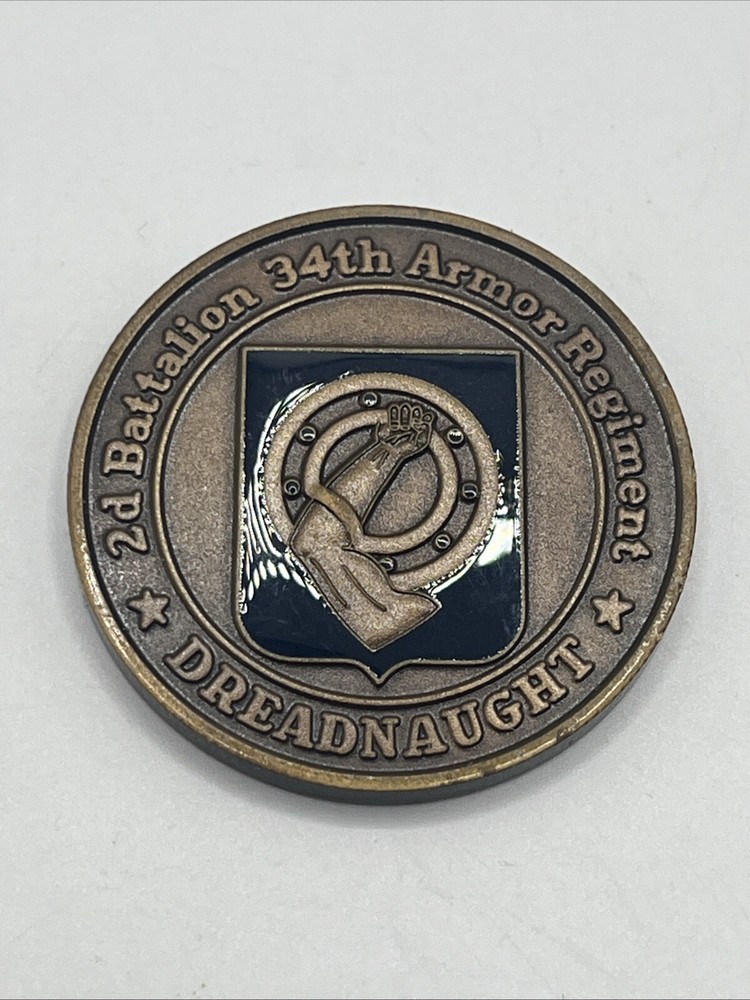 US Army 1st Infantry Division Commanding General Coin For Excellence