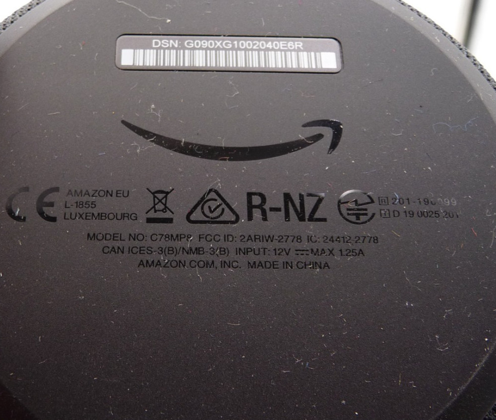 Amazon Echo Dot 3rd Gen + GGMM 360° Rechargeable Speaker Base Bundle