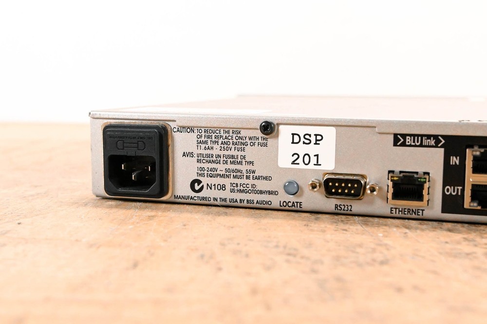 BSS London BLU-160 Networked Signal Processor CG01QSE