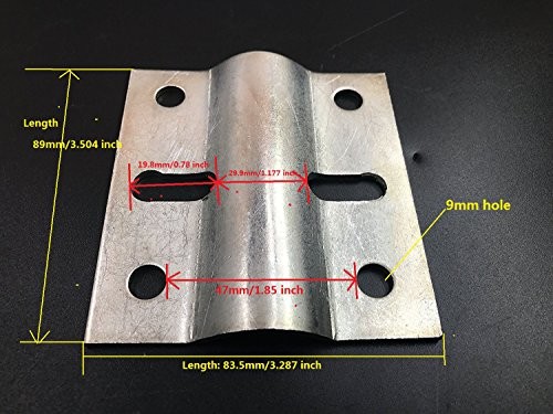 Universal mounting Bracket to Bigger Down Tubes for 2 Stroke Gas Motor Engine