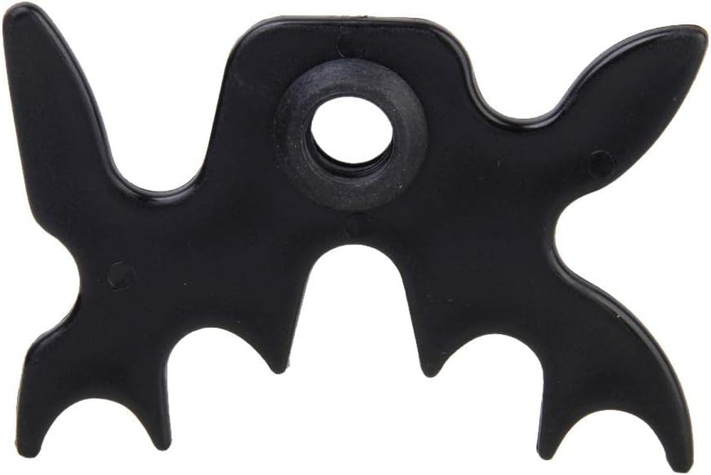 Billiard/Pool Cue Accessory: Slip-On/Portable Moosehead Bridge Head, Plastic , B