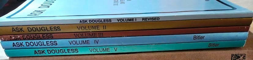 ASK DOUGLESS BOOK SET VOLUMES 1-5 ILLUSTRATED SCALE MINIATURES REFERENCE