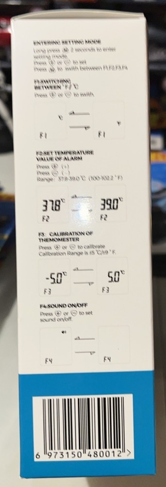 No Touch Infrared Forehead Thermometer