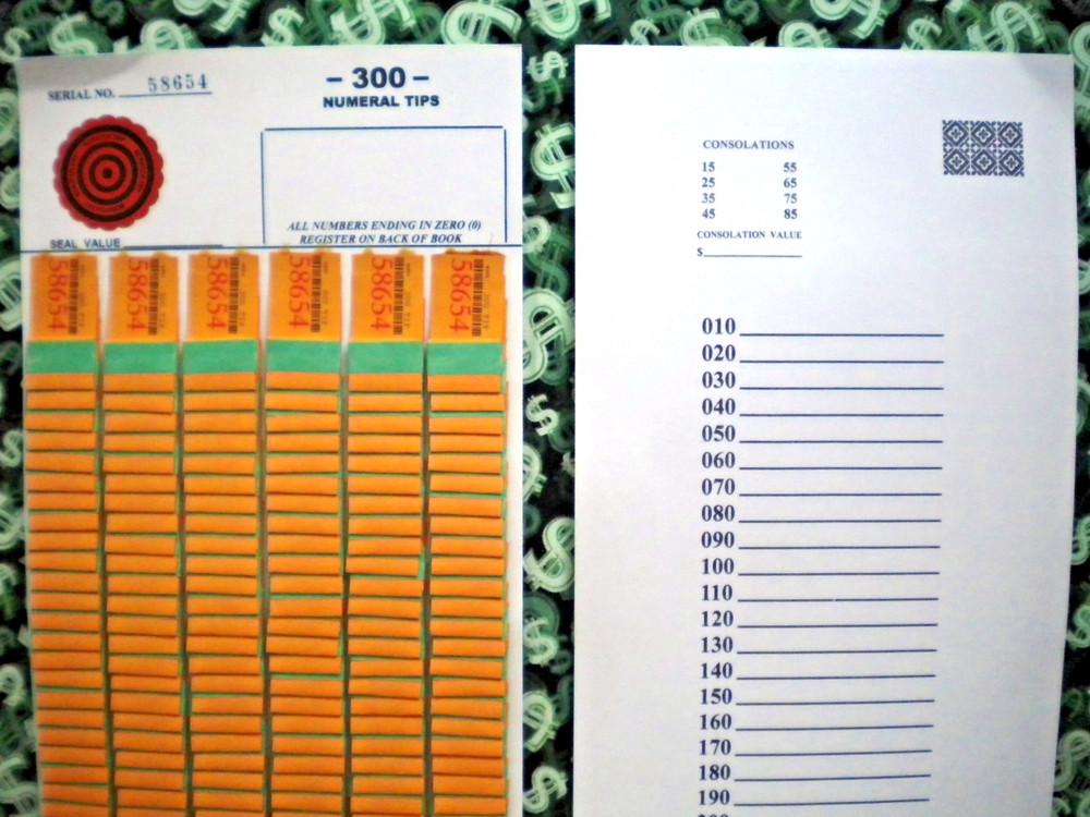 1 Dozen ~ 300 Singles REGULAR "NOT Sure" TIP BOARD {010-300} Pull Tab Jar Ticket