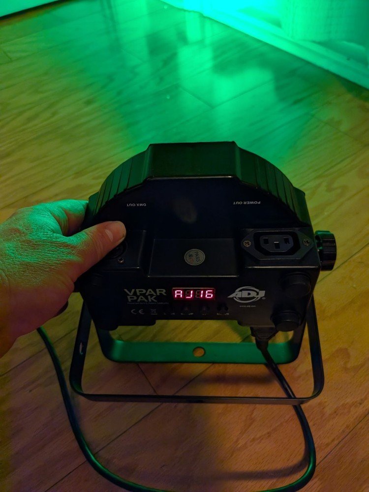 ADJ VPAR PAK LED Stage Lighting System, DMX, Built-in Display
