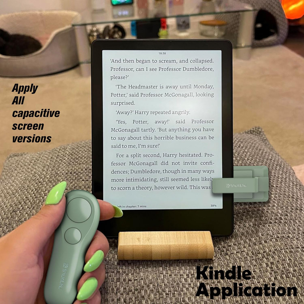 RF Remote Control Page Turner for Kindle Reading Ipad Surface Comics, Iphone And