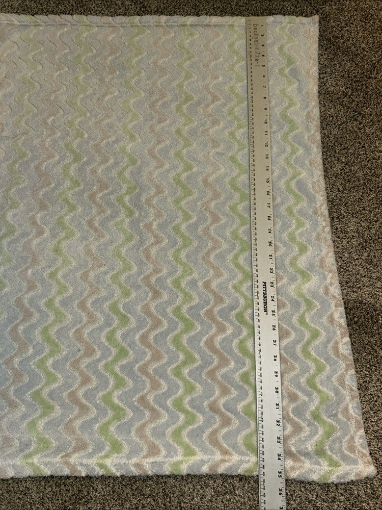 Kyle & Deena Zig Zag/Wave/Wavy/Chevron Baby Blanket