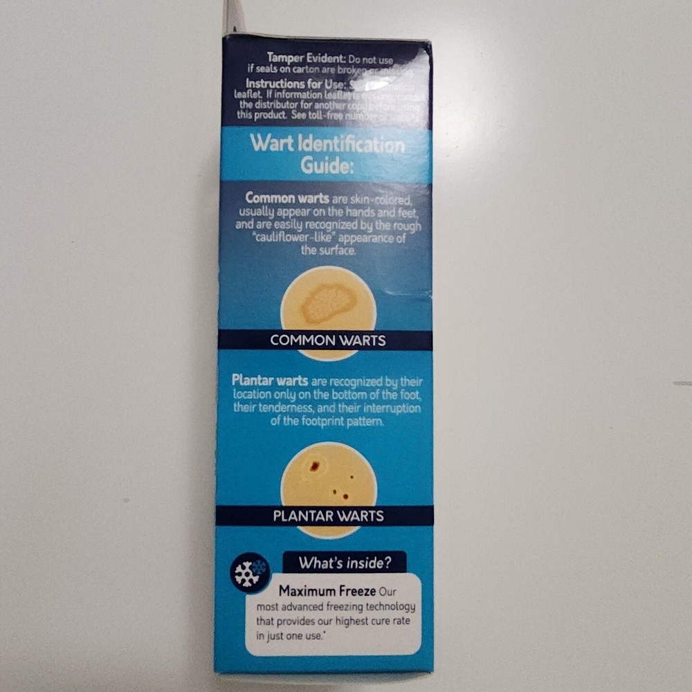 Compound W Nitro freeze Wart Remover, Maximum Freeze 6 Applications Exp 2025+