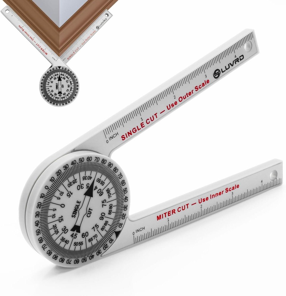 Miter Saw Protractor Angle Finder Woodworking Crown Molding