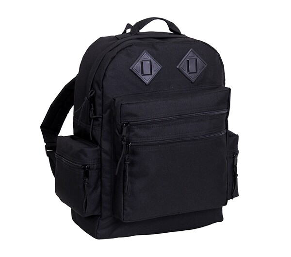 Rothco 2330 Black Deluxe Day Pack