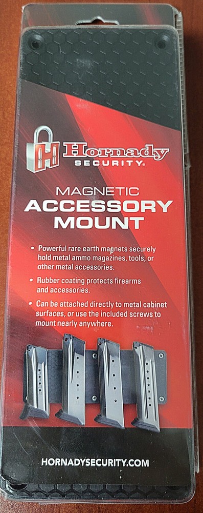 Hornady Security #95913 Magnetic Accessory Mount Black IB