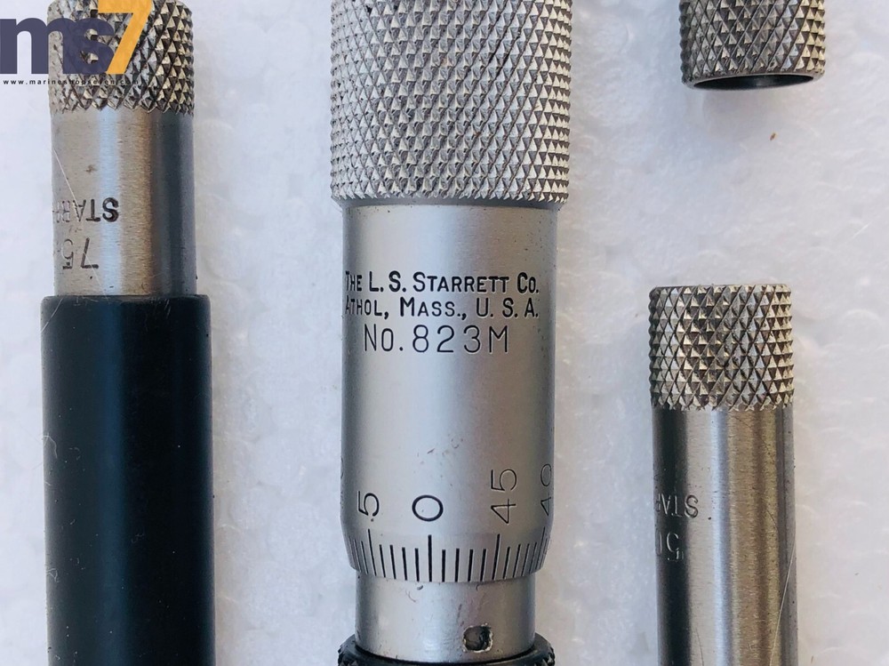 STARRETT INSIDE MICROMETER 100-1000MM WITH WOODEN CASE