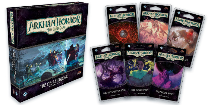 Arkham Horror LCG - The Circle Undone old format full set (BNIS)