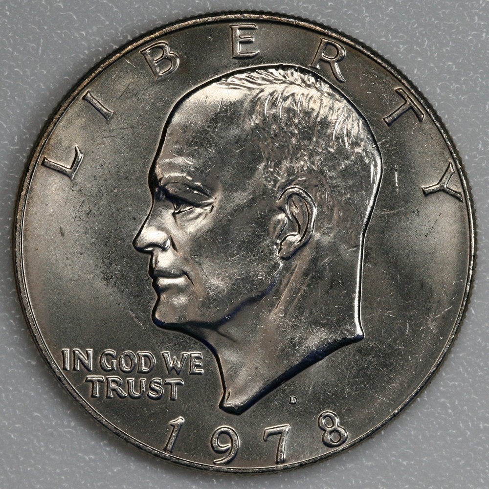 1978 D Choice BU Eisenhower Ike Dollar CN-Clad DL200