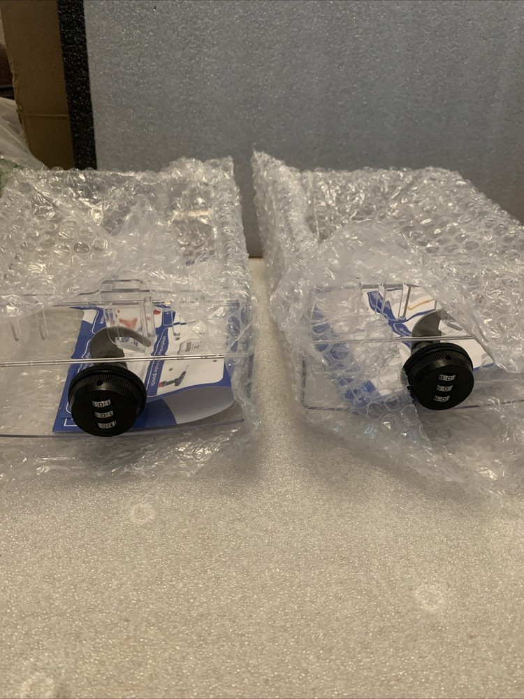 2 Pack Large Thermostat Guard /Lock Box W/Changeable Combination