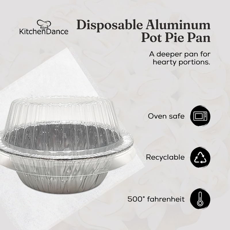 Durable Packaging Disposable 5 3/4" Aluminum 5 3/4 " 14 oz capacity, Silver