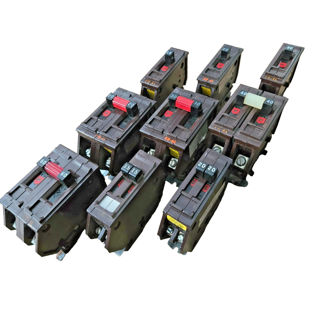 Wadsworth Circuit Breakers Single Pole, Double Pole, Tandem Options - WORKING