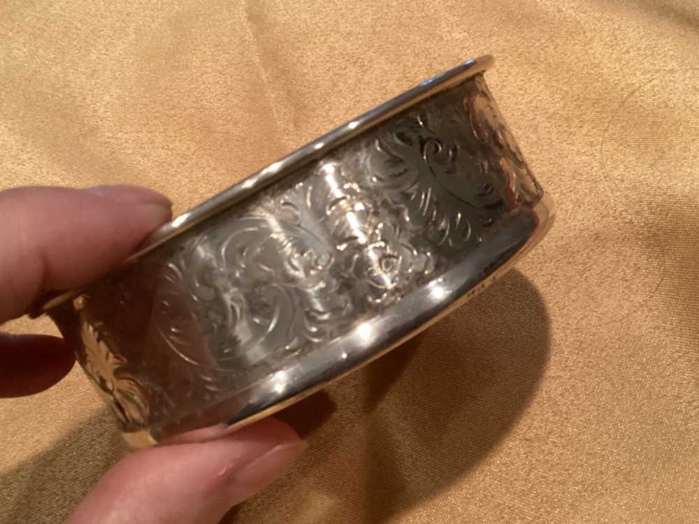 Sterling Silver Wine Bottle Coaster
