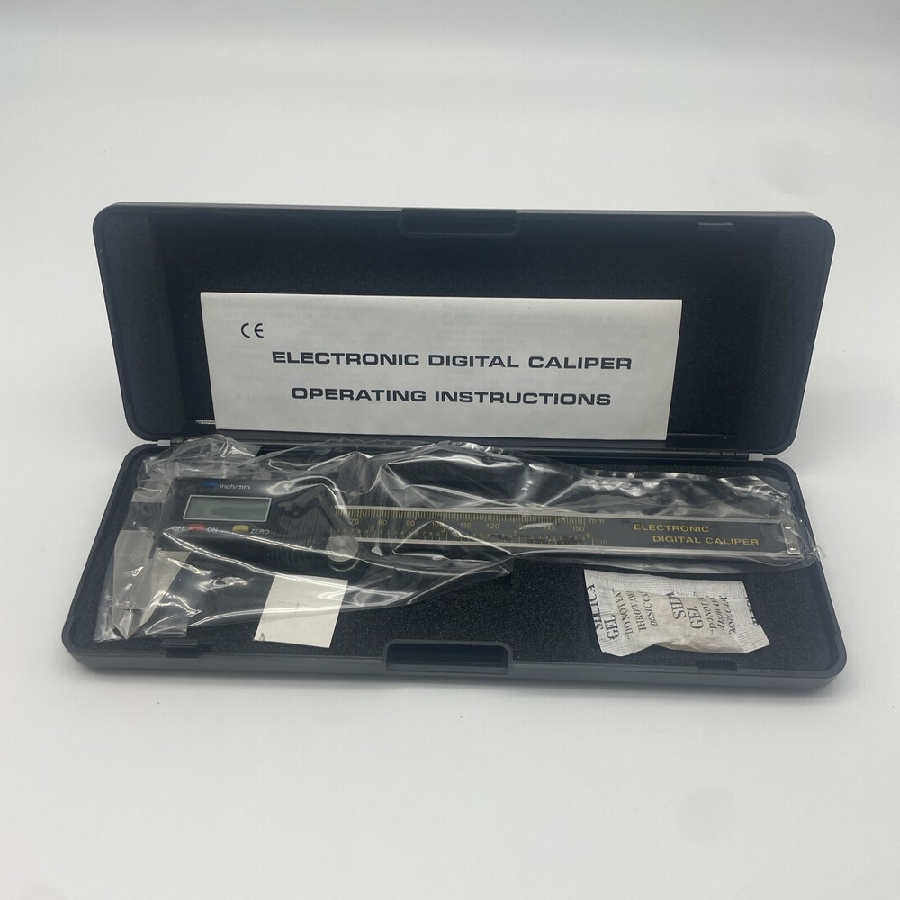 CEN-TECH 6" DIGITAL CALIPER 47257 Working New