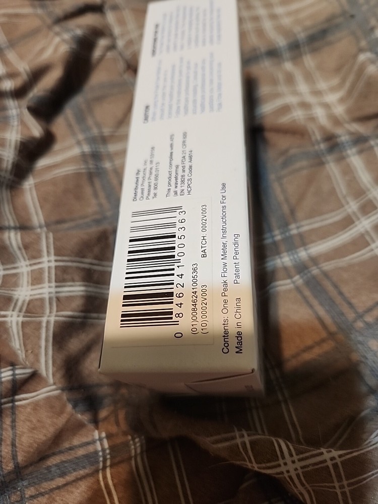Quest AsthmaMD Lung Performance Peak Flow Meter