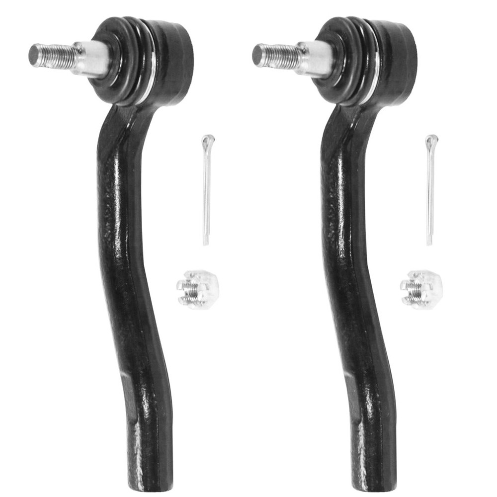 Pair (2) Front Outer Tie Rod Ends for 2009 2010 2011 2012 2013 2014 Acura TL