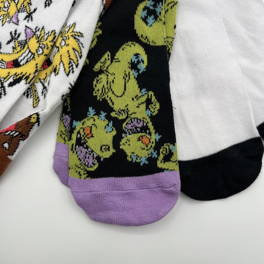 Nickelodeon Crew Socks 3 Pair One Size Fits Most
