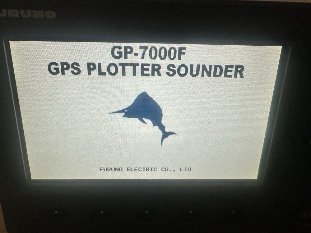 Furuno GP-7000f Display GPS Chart Plotter Display (TESTED / WORKING)
