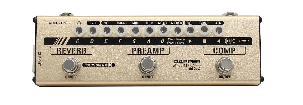 Valeton MES-4 Dapper Acoustic Mini Effect Strip