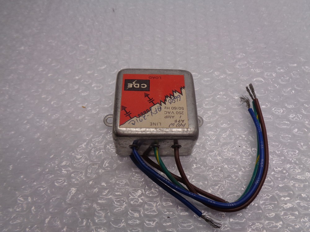 CDE APF 1AMP LINE FILTER UNMP