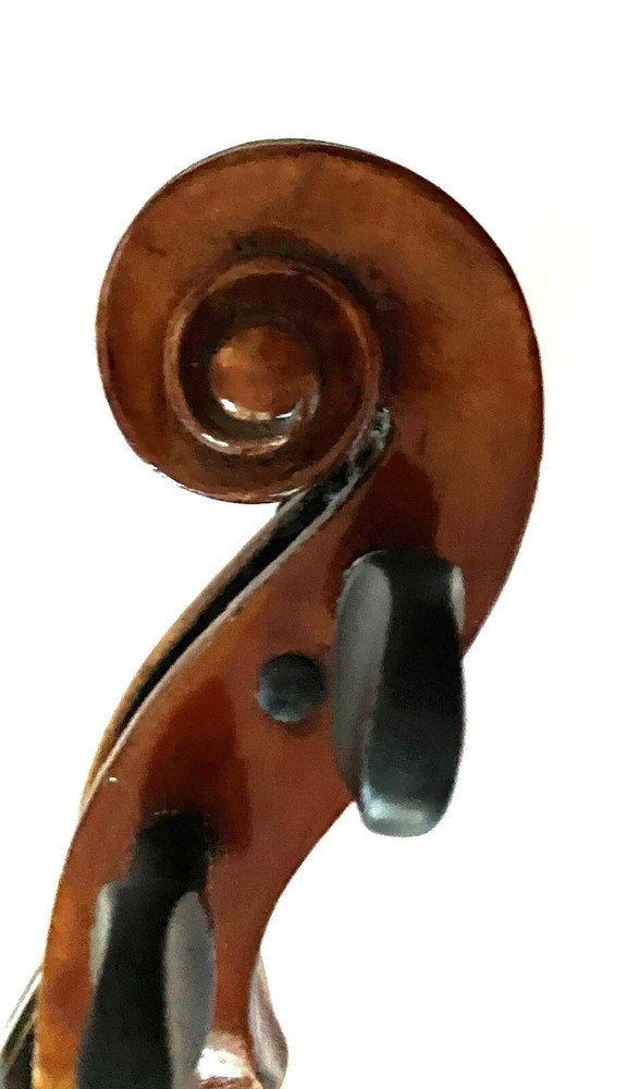 Old 4/4 size German violin with Strad label