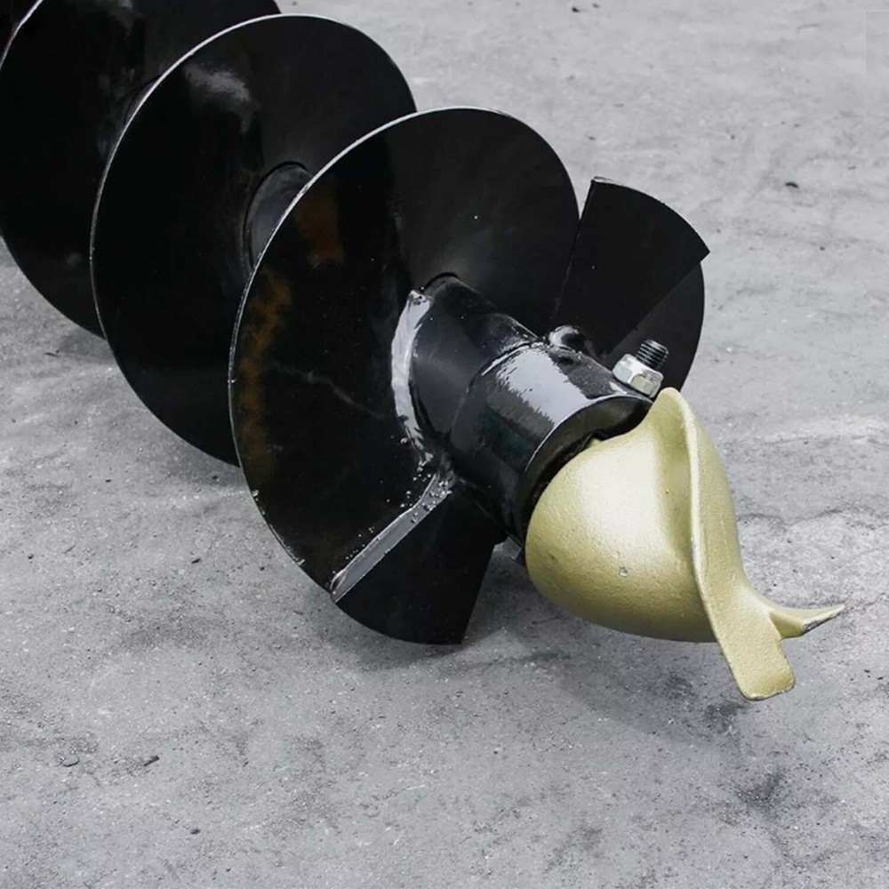 300mm Diameter Auger Drill Rod Post Hole Attachment for Mini Excavator