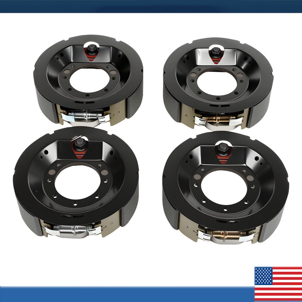 Pair 12-1/4x3-3/8" 10K Electric Backing Plate Trailer Brake for Dexter 10000 Upg