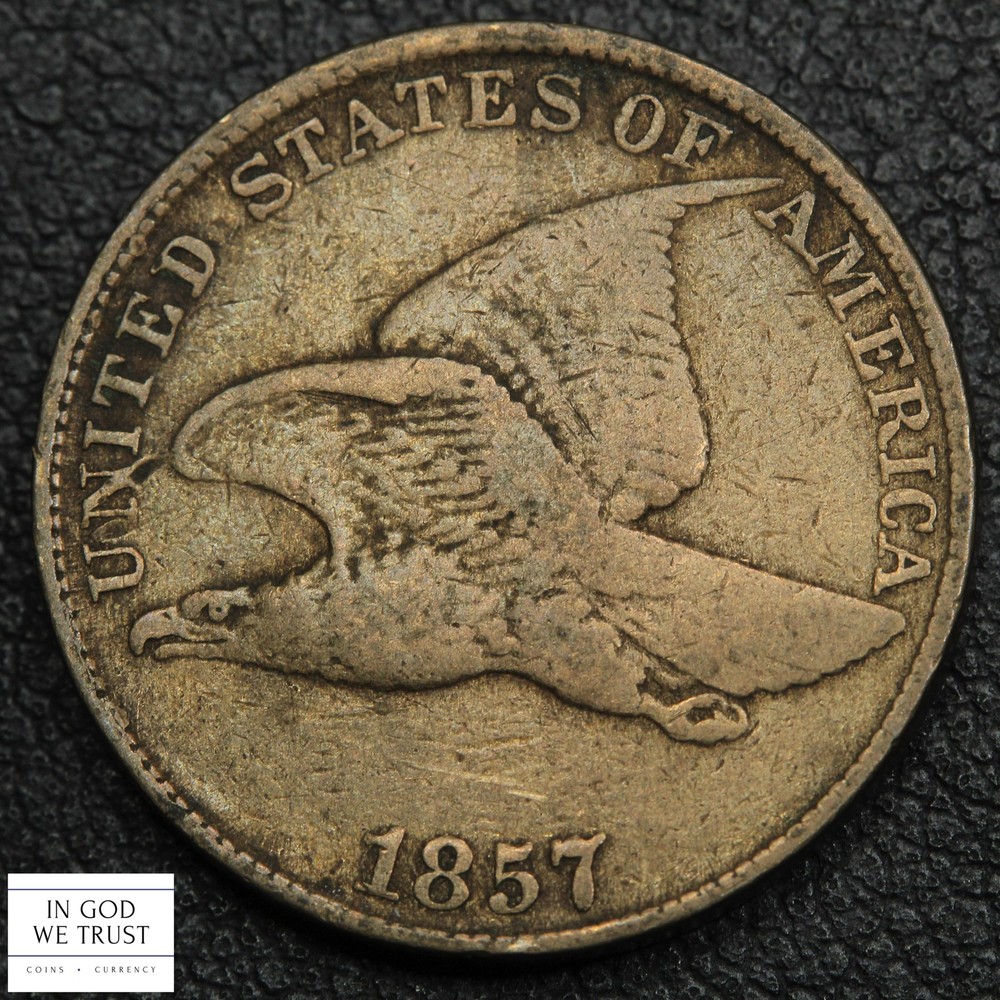 1857 Flying Eagle Cent 1C