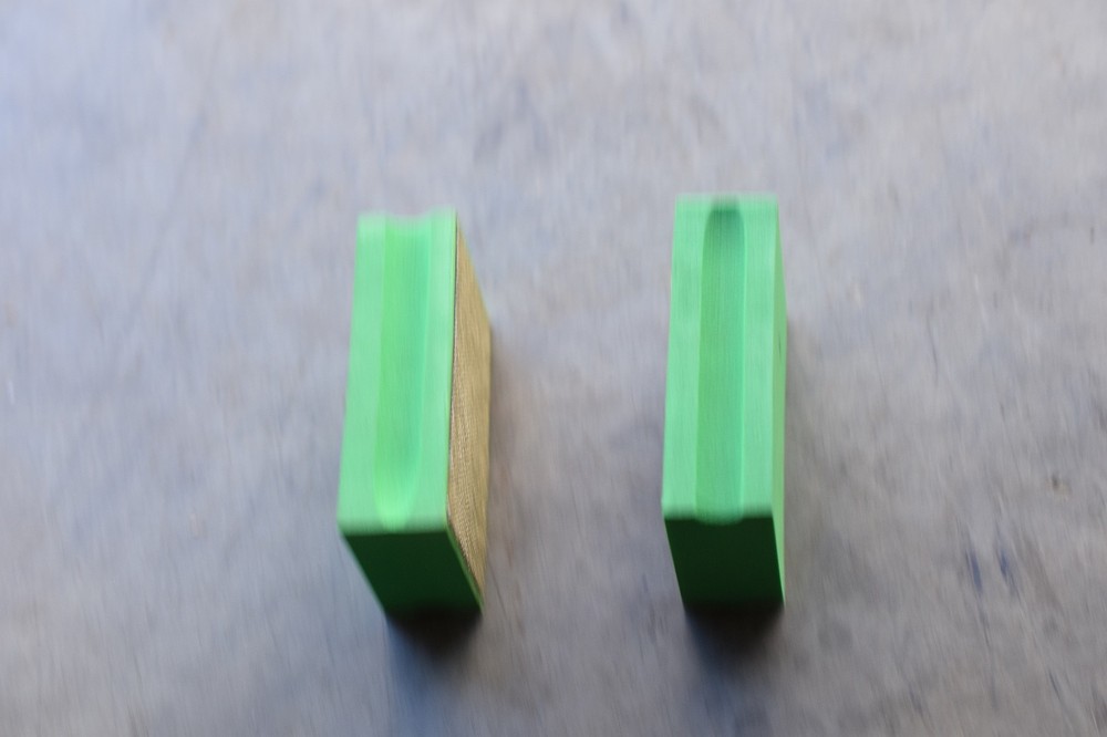 2 pc 3M 60X Grit Green Flexible Diamond Hand Pad
