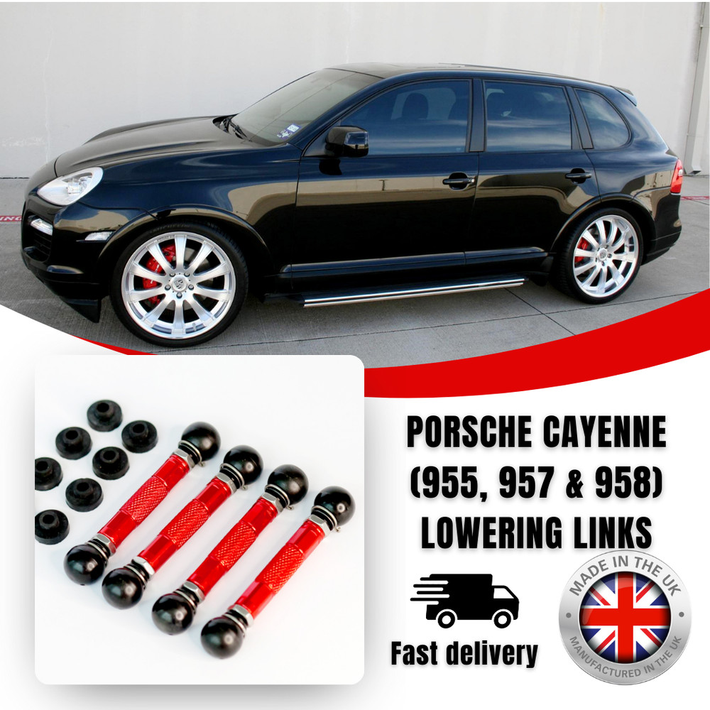 PORSCHE CAYENNE EVOLUTION LOWERING LINKS KIT 955 957 958 (PRECISION ADJUSTMENT)