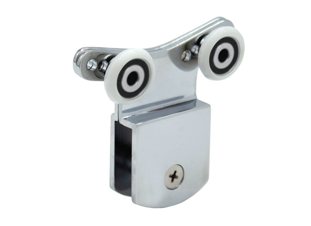 FHC PDKR1BA Premium Series Hanger Bracket With Rollers - Brite Anodized