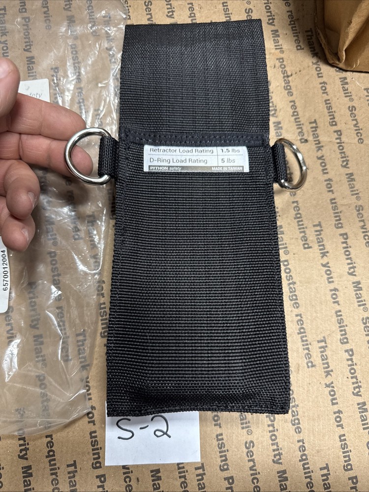 Python Safety HOL-2TOOLBLT Dual Tool Holster Belt New 6570012004