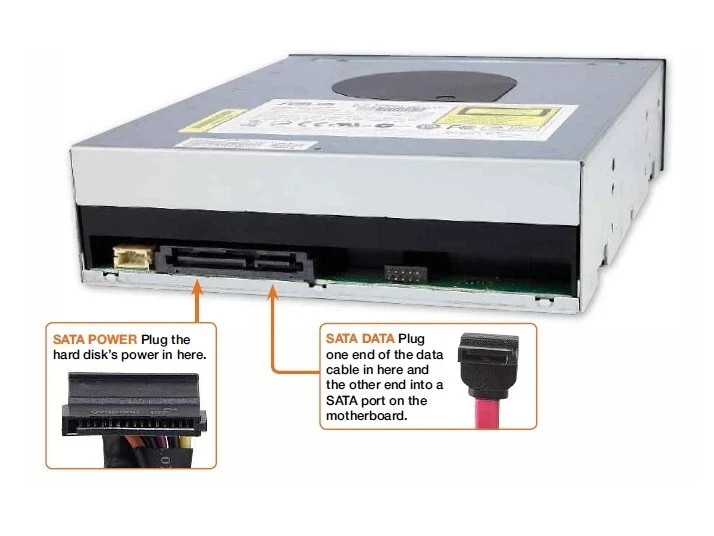 DVDRW SATA Drive DVD CD Rewritable Drive Burner For Internal Desktop Computer
