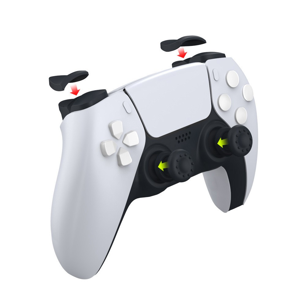 ABS Controller Joystick Grips Thumb Stick Cap Cover Extender Accessories For PS5