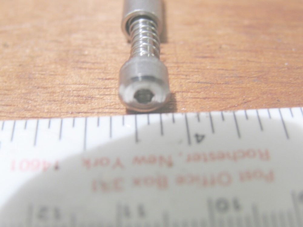 10 Stainless Steel Captive Panel-Screws w/Medium Spring,(6-32 w/Allen Cap Head)