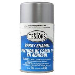 Testors Silver Enamel Spray Paint 3oz 1246